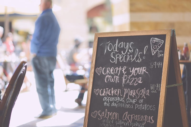 Astronomy-inspired Menu